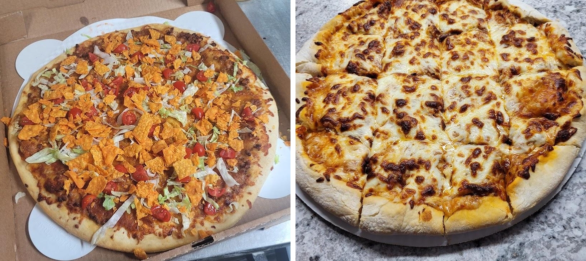 Webb's Pizza Menu