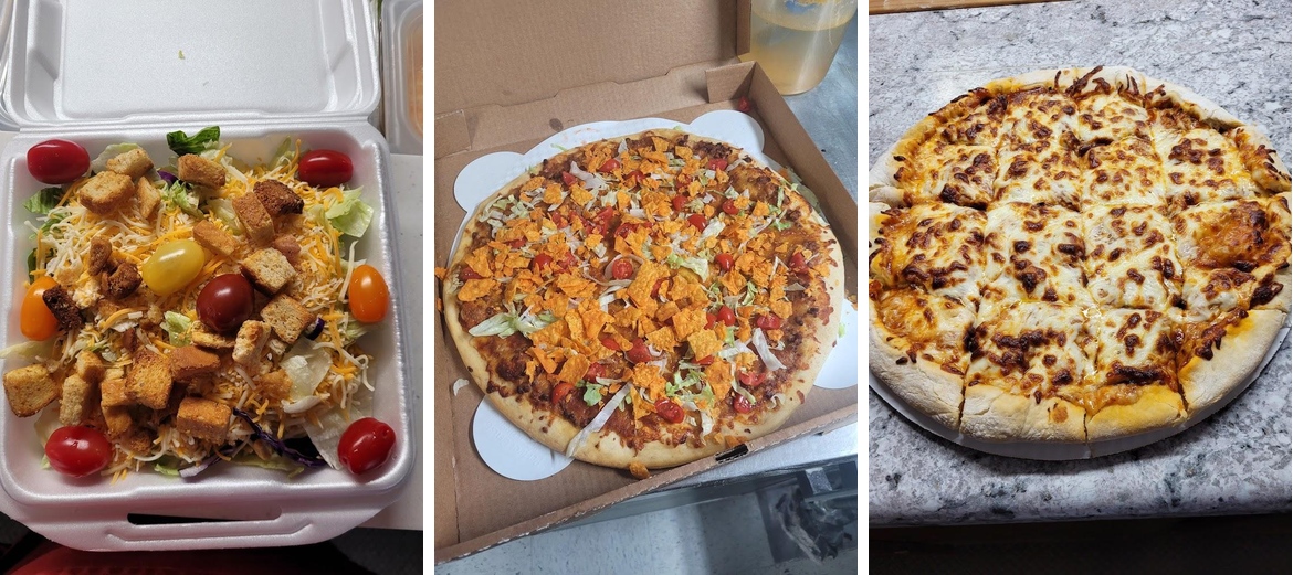 Webb's Pizza Menu